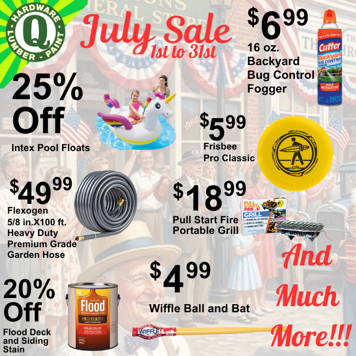 July sale